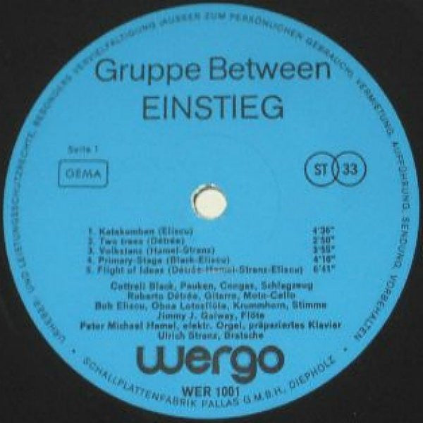 Between : Einstieg (LP, Album)