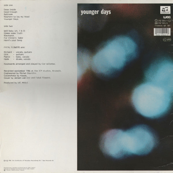 The Fatal Flowers : Younger Days (LP, Album)