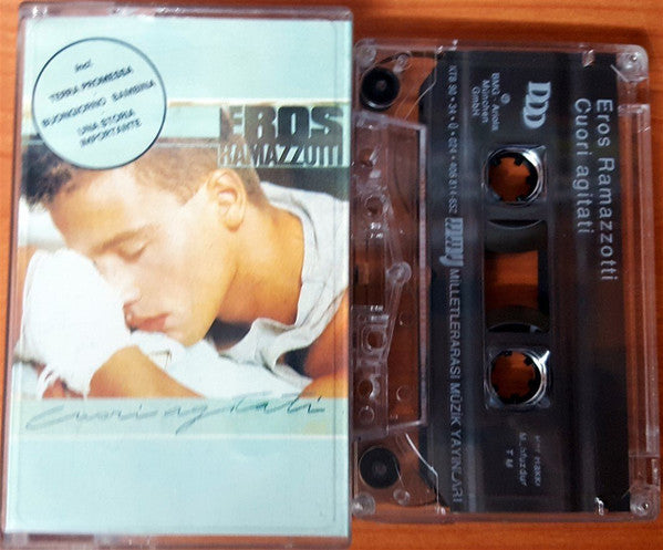 Eros Ramazzotti : Cuori Agitati (Cass, Album, RE)