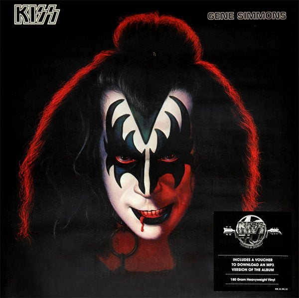 Kiss, Gene Simmons : Gene Simmons (LP, Album, Ltd, RE, RM, 180)
