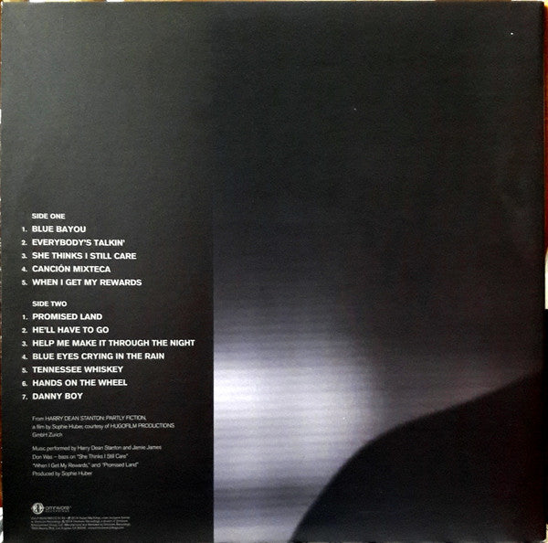Harry Dean Stanton : Partly Fiction (LP, Album, Ora)