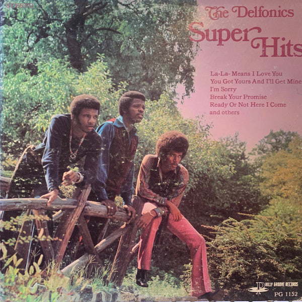 The Delfonics - Super Hits (LP, Comp, BW )