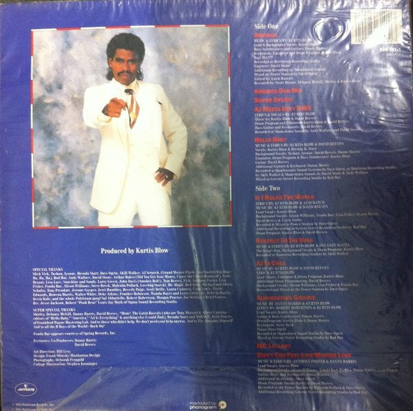 Kurtis Blow : America (LP, Album)