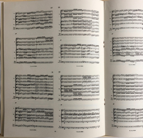 Johann Sebastian Bach, Jascha Horenstein : 6 Concertos Brandebourgeois - Enregistrement Intégral Avec Partitions Complètes Et Analyses - Bach  (2xLP)