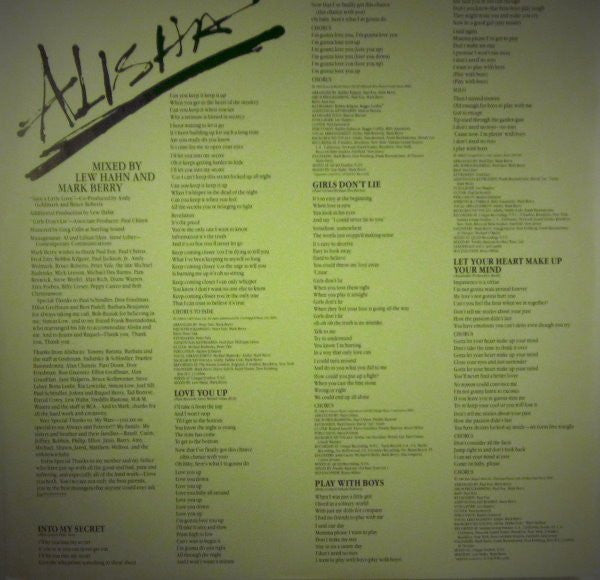 Alisha : Nightwalkin' (LP)
