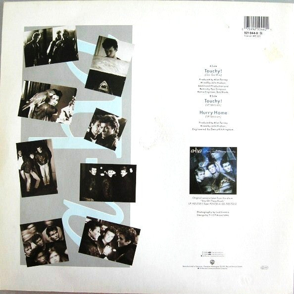 a-ha : Touchy! (Go-Go Mix) (12", Maxi)