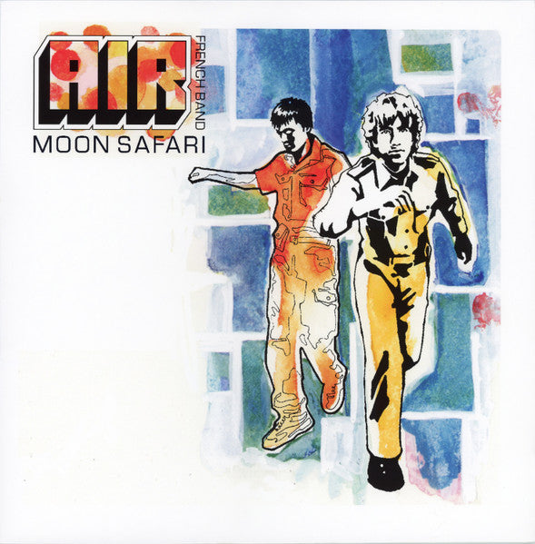 AIR French Band* - Moon Safari (LP, Album, RE, RP, 180)