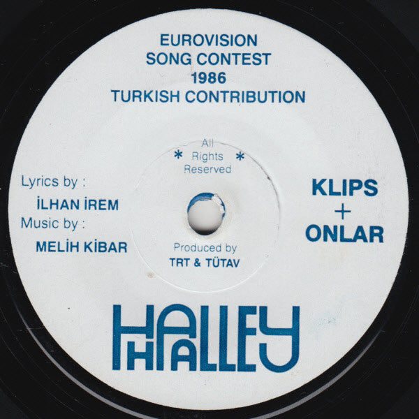 Klips + Onlar* : Halley (7", Single, Promo)