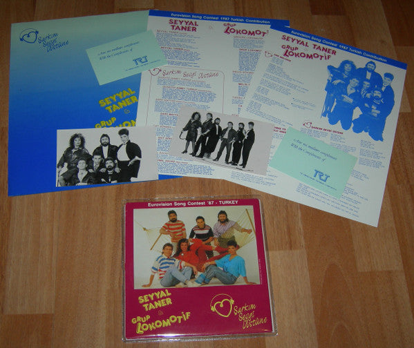 Seyyal Taner & Grup Lokomotif* : Şarkım Sevgi Üstüne (7", Single, Promo, S/Edition)