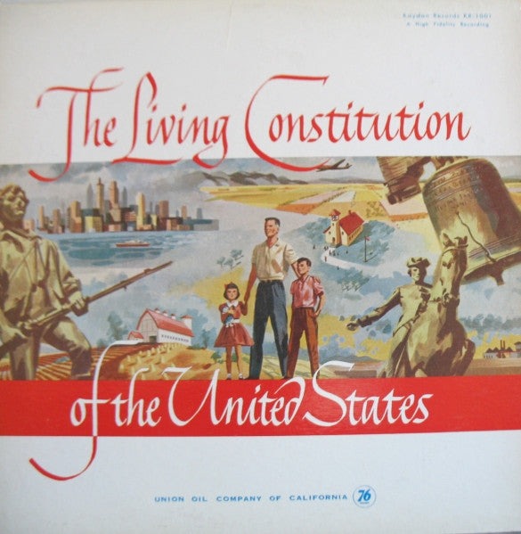 Robert Armbruster & Marvin Miller : The Living Constitution Of The United States (LP, Album)