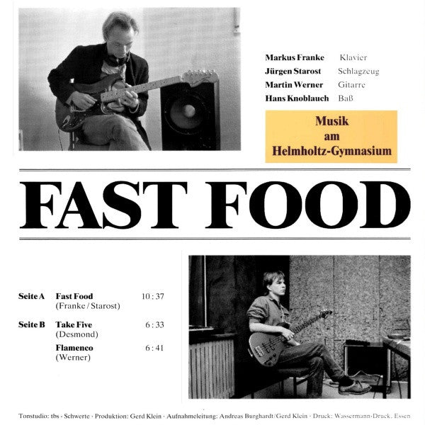 Fast Food (8) : Fast Food (12", MiniAlbum)