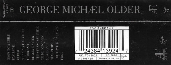 George Michael : Older (Cass, Album)