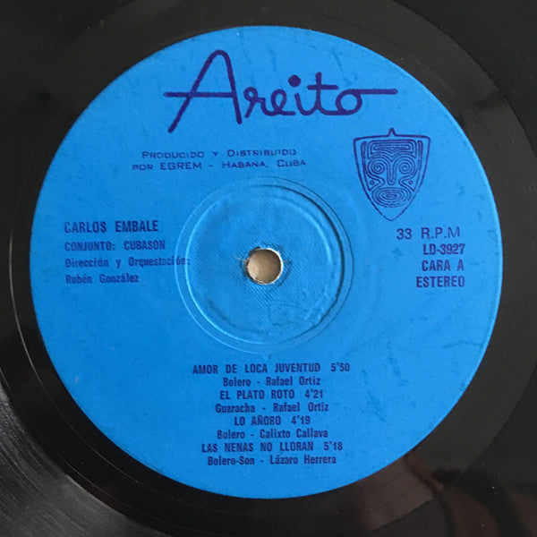 Carlos Embale : Carlos Embale (LP, Album)