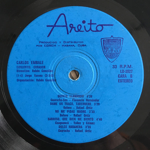 Carlos Embale : Carlos Embale (LP, Album)