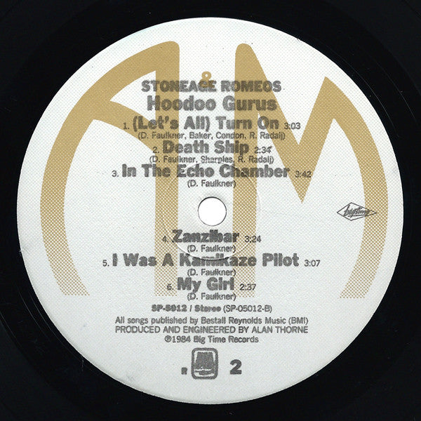Hoodoo Gurus : Stoneage Romeos (LP, Album, R -)