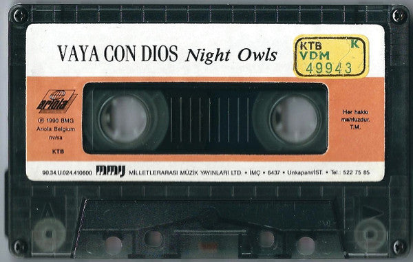 Vaya Con Dios : Night Owls (Cass, Album)