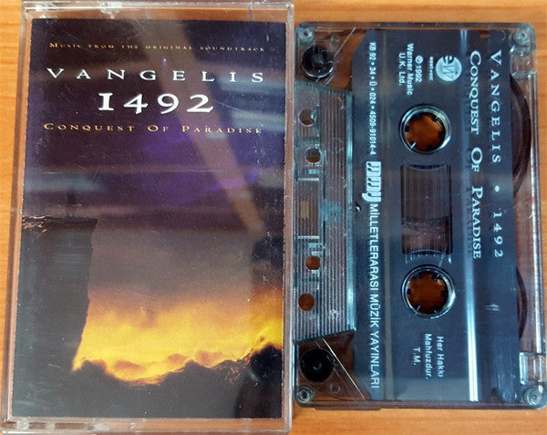 Vangelis : 1492 – Conquest Of Paradise (Music From The Original Soundtrack) (Cass, Album)