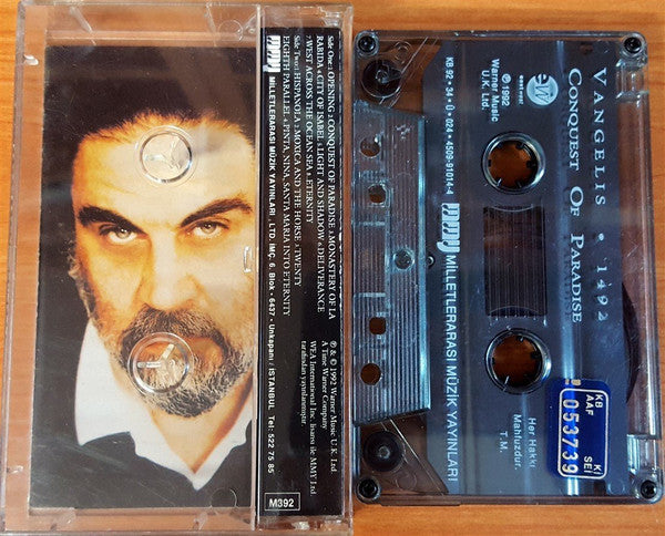 Vangelis : 1492 – Conquest Of Paradise (Music From The Original Soundtrack) (Cass, Album)