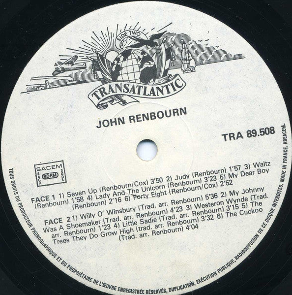 John Renbourn : John Renbourn (2xLP, Comp)