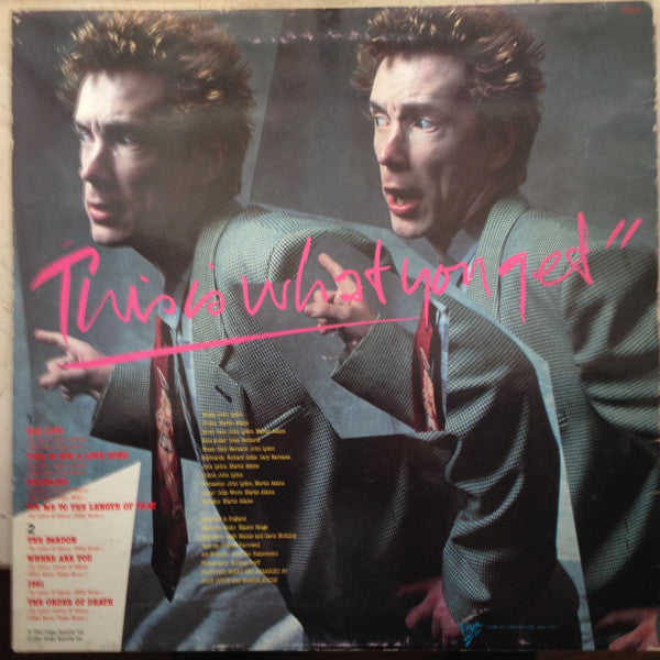 Public Image Ltd.* : This Is What You Want... This Is What You Get (LP, Album)