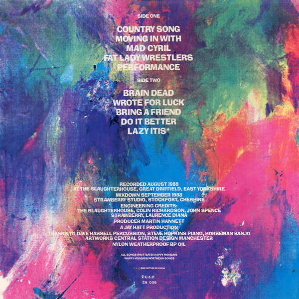 Happy Mondays : Bummed (LP, Album, RE)