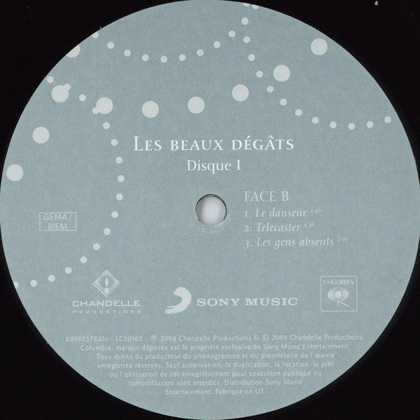 Francis Cabrel : Les Beaux Dégâts (2xLP, Album, RE, Gat)