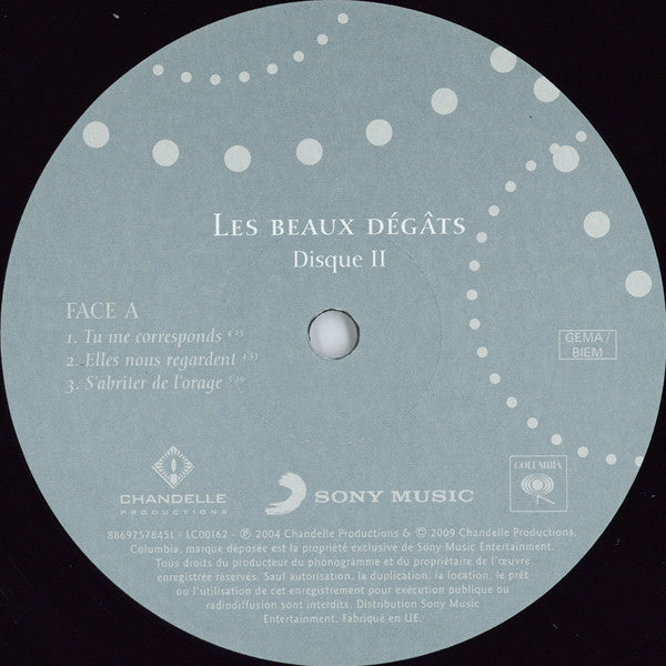 Francis Cabrel : Les Beaux Dégâts (2xLP, Album, RE, Gat)