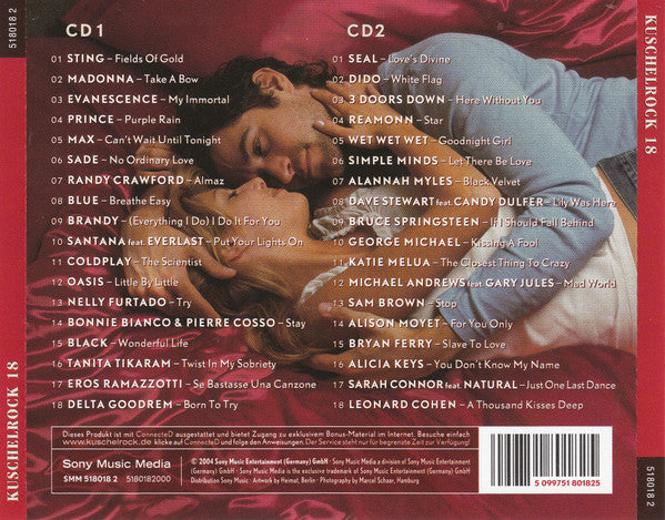 Various : Kuschelrock 18 (2xCD, Comp)