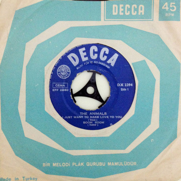 The Animals : In The Beginning There Was Early Animals (7", EP)