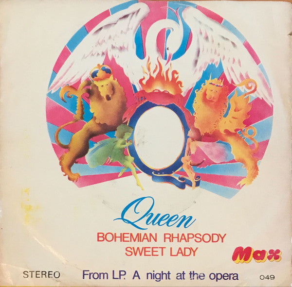 Queen : Bohemian Rhapsody / Sweet Lady (7", Single)