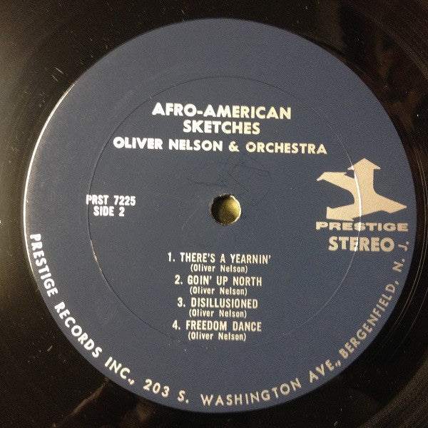 Oliver Nelson And His Orchestra : Afro/American Sketches (LP, Album, RE)
