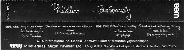 Phil Collins : ...But Seriously (Cass, Album)