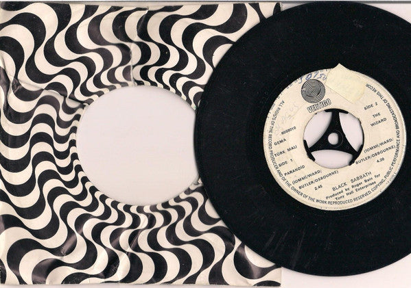 Black Sabbath : Paranoid (7", Single)