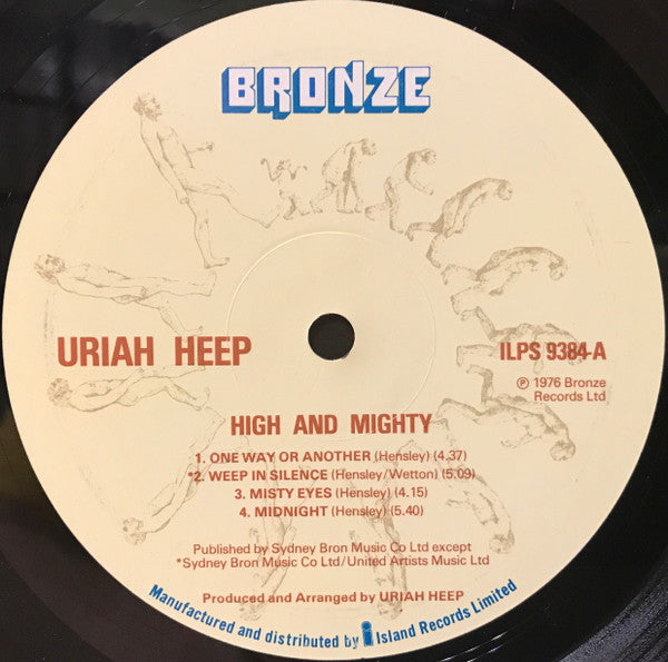 Uriah Heep : High And Mighty (LP, Album)