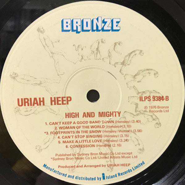 Uriah Heep : High And Mighty (LP, Album)