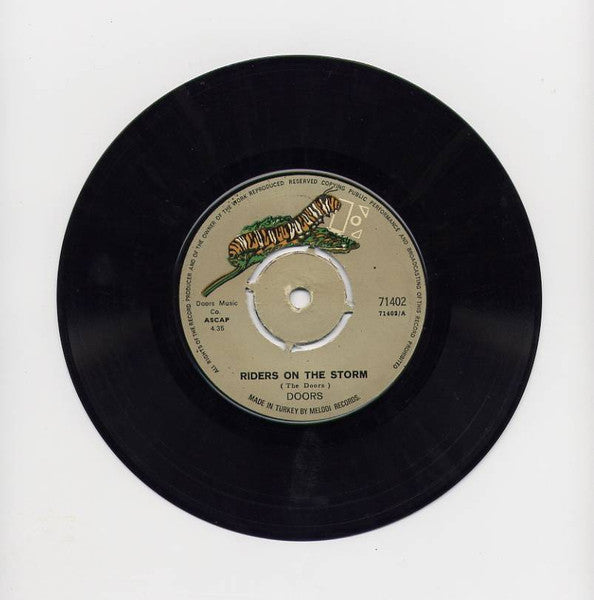 The Doors : Riders On The Storm (7", Single)