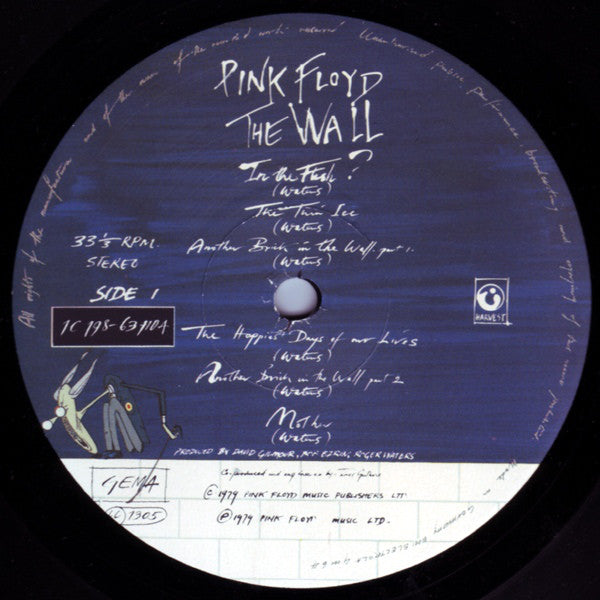 Pink Floyd : The Wall (2xLP, Album, Gat)