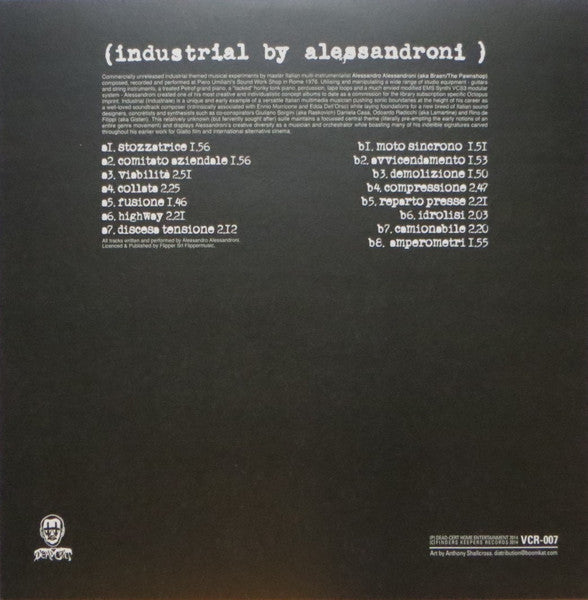 Alessandroni* : Industrial (LP)