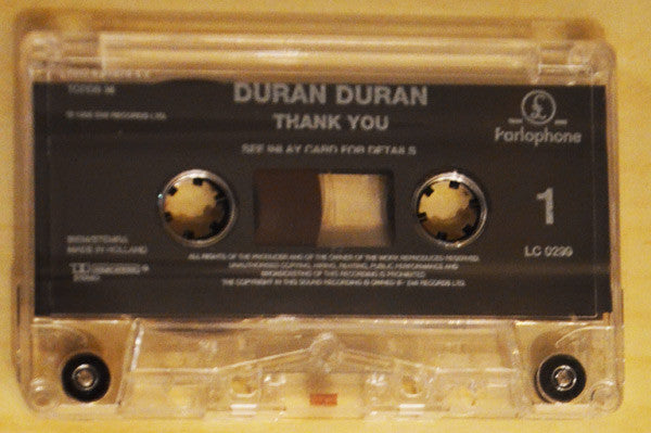 Duran Duran : Thank You (Cass, Album)