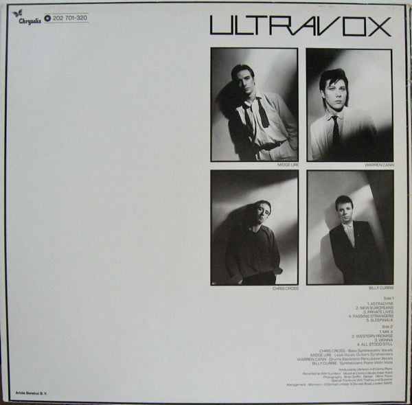 Ultravox : Vienna (LP, Album)