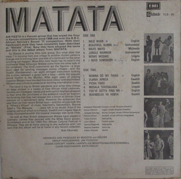 Matata : Matata (LP, Album)