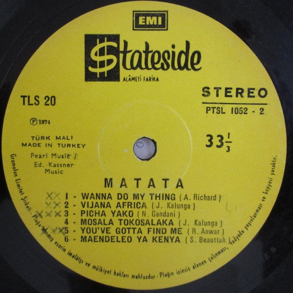 Matata : Matata (LP, Album)