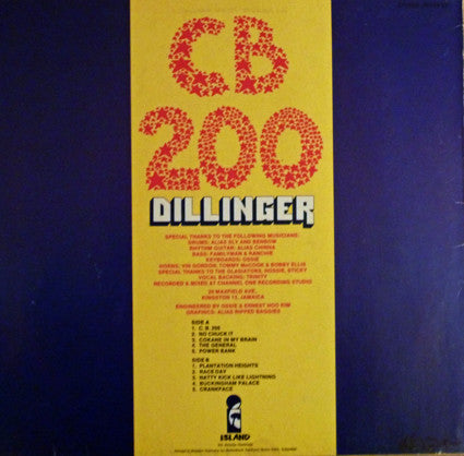 Dillinger : CB 200 (LP, Album)