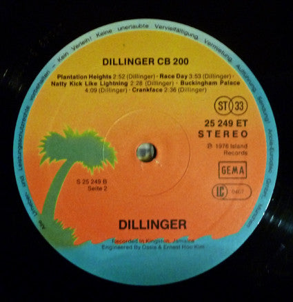 Dillinger : CB 200 (LP, Album)