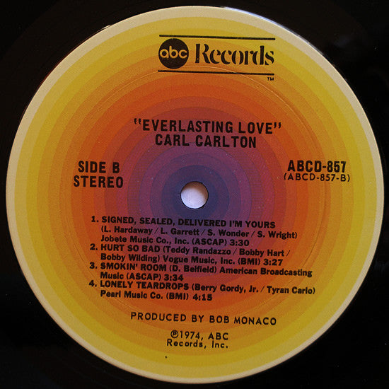 Carl Carlton : Everlasting Love (LP, Album)