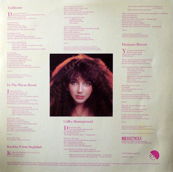 Kate Bush : Lionheart (LP, Album, Gat)