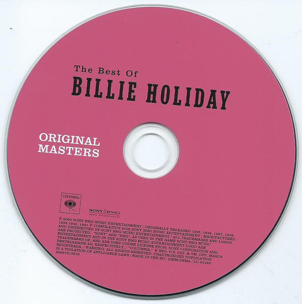 Billie Holiday : The Best Of Billie Holiday (CD, Comp)