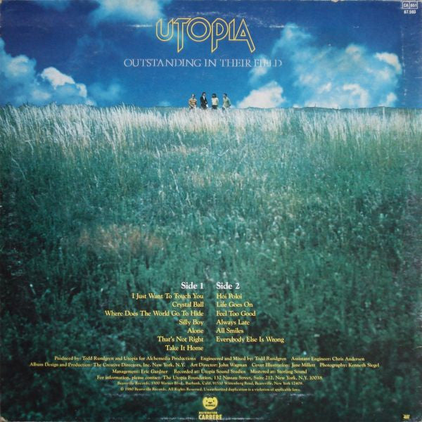Utopia (5) : Deface The Music (LP, Album)