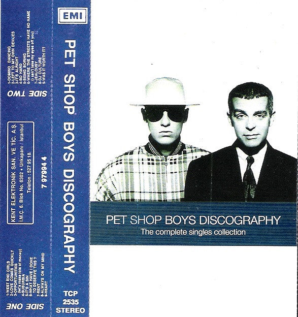 Pet Shop Boys : Discography (The Complete Singles Collection) (Cass, Comp)