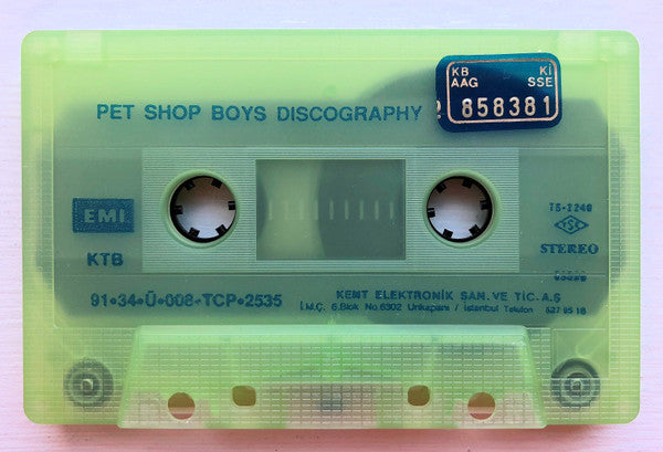 Pet Shop Boys : Discography (The Complete Singles Collection) (Cass, Comp)
